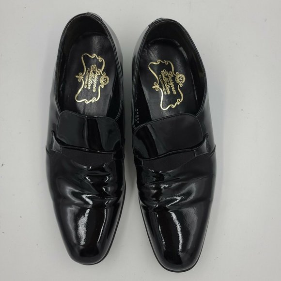 Florsheim Designer Collection Mens 9.5C Black Patent Leather Tuxedo Shoes main image 11